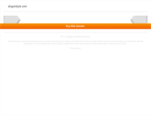Tablet Screenshot of airgunstyle.com